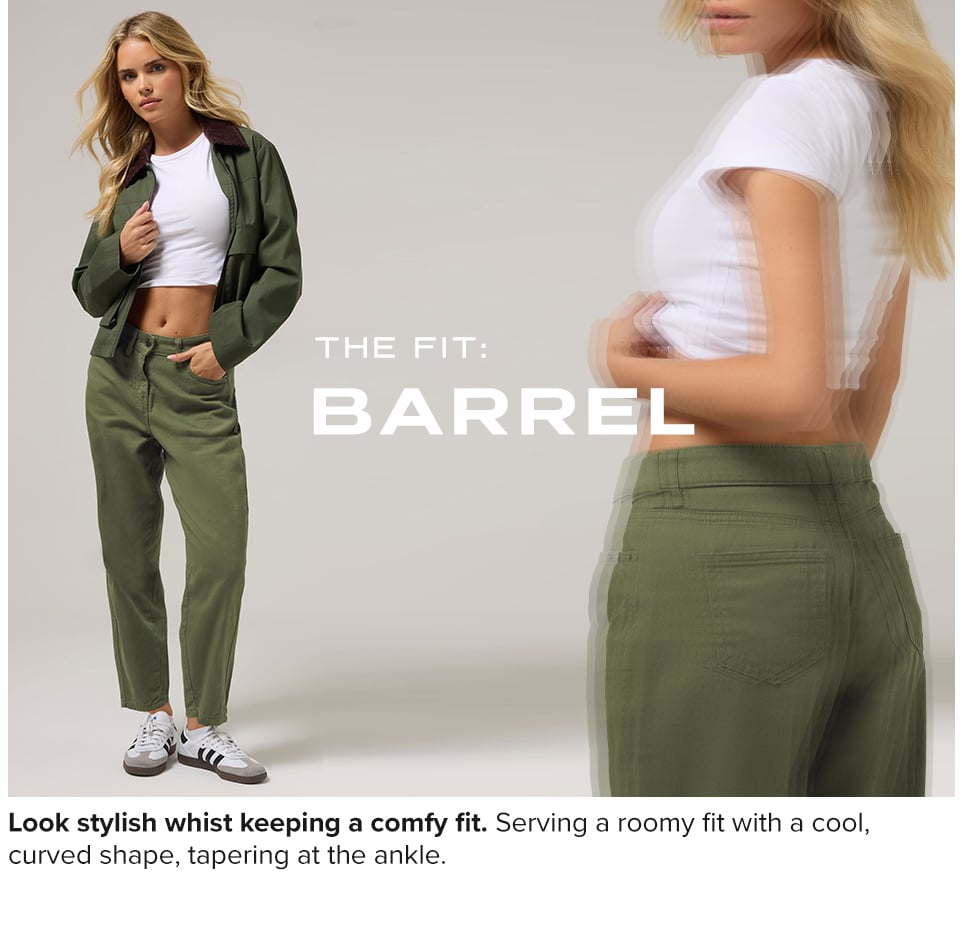 BARREL JEANS